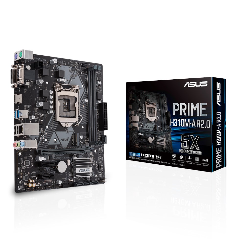 ASUS PRIME H310M-A R2.0 ３点 Asus Prime H310M-A R2.0 - Motherboard Specifications On MotherboardDB